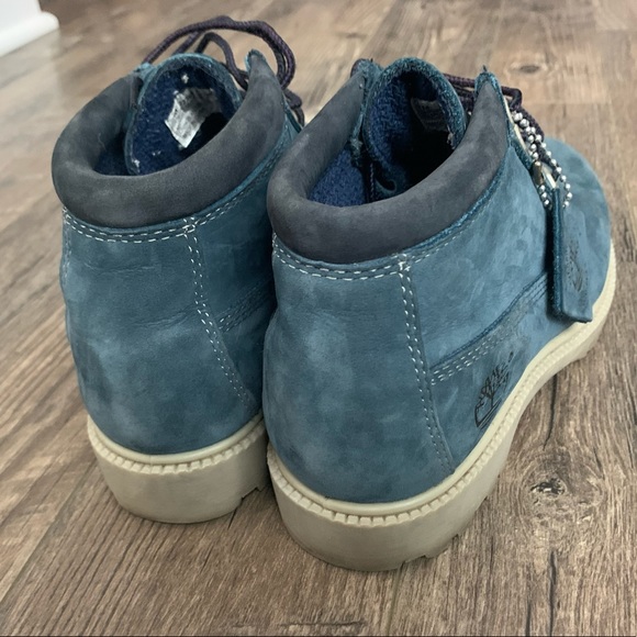 Timberland vintage low-top boots, blue, women’s 7 - Picture 4 of 5